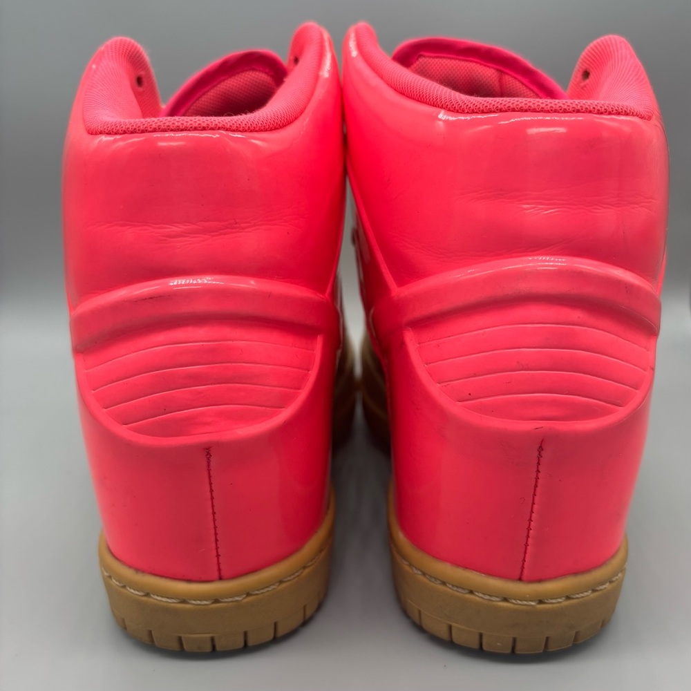 Nike Dunk‎ Sky-Hi Vachetta Tan Pink Flash Women’s Size 6.5 Hidden Wedge Sneakers - Picture 6 of 14